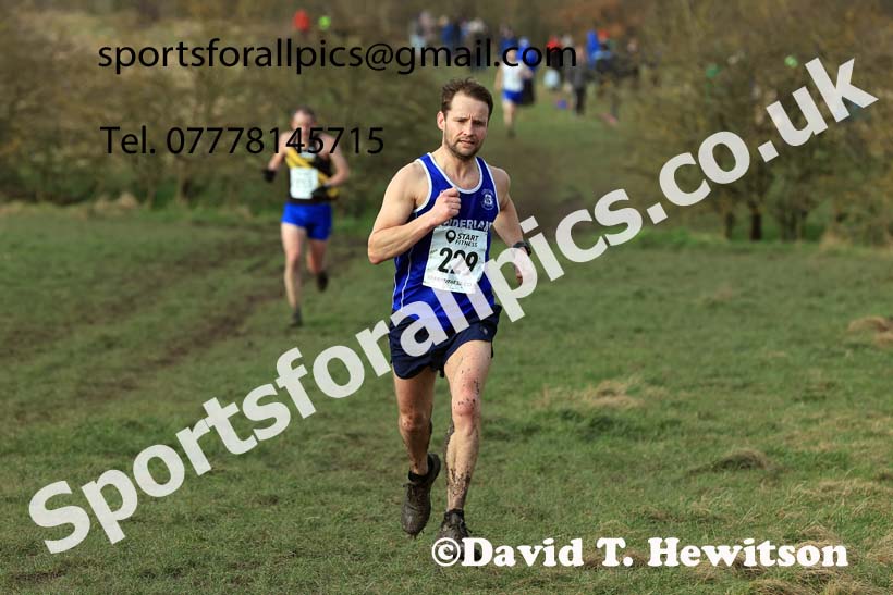 Mens 35 to 64, 2024 NEMAA Cross Country Champs., Wallsend. Photo: David T. Hewitson/Sports for All Pics